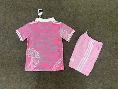 25-26 Real Madrid Pink Special Edition Kids Kit Soccer