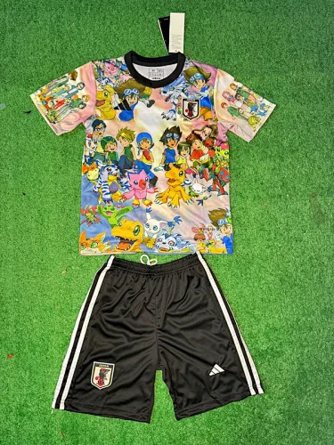 25-26 Japan Anime Digimon Kids Kit Special Edition Soccer AAAAJersey Yupoo