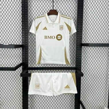 25-26 Los Angeles FC Away Kids Kit Soccer AAAAJersey Yupoo