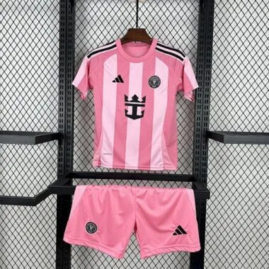25-26 Inter Miami Home Kids Kit Soccer AAAAJersey Yupoo