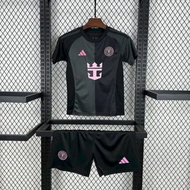 25-26 Inter Miami Away Kids Kit Soccer AAAAJersey Yupoo