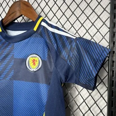 2024 Scotland Home Kids Kit Soccer