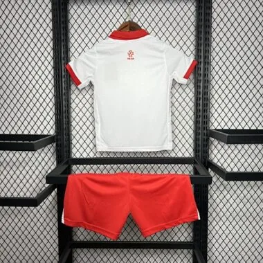 2024 Poland Home Kids Kit Soccer