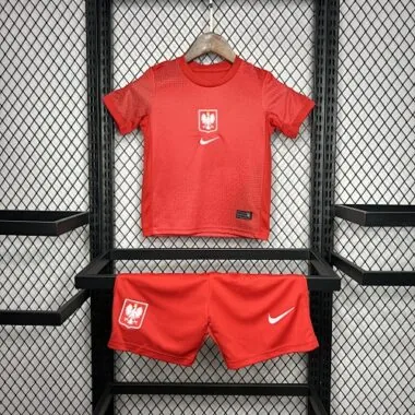 2024 Poland Away Kids Kit Soccer AAAAJersey Yupoo