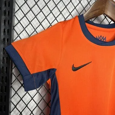 2024 Netherlands Home Kids Kit Soccer