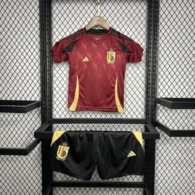 2024 Belgium Home Kids Kit Soccer AAAAJersey Yupoo