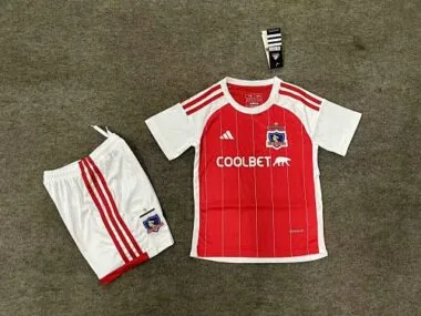 24-25 Colo Colo Third Kids Kit Soccer AAAAJersey