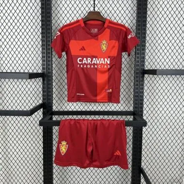 24-25 Zaragoza Away Kids Kit Soccer AAAAJersey