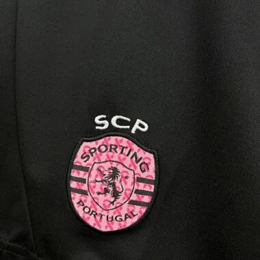 24-25 Sporting Lisbon Pink Kids Kit Soccer