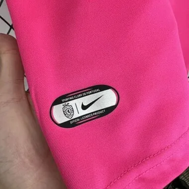 24-25 Sporting Lisbon Pink Kids Kit Soccer