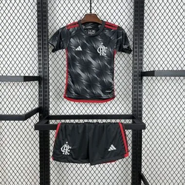 24-25 Flamengo Third Kids Kit Soccer AAAAJersey