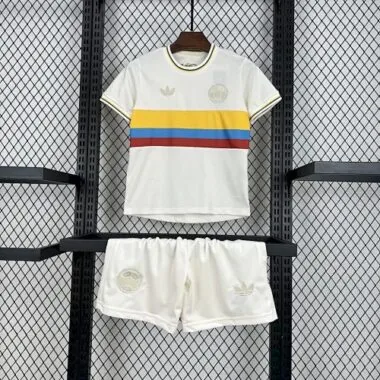 24-25 Colombia 100th Anniversary Edition Kids Kit Soccer AAAAJersey