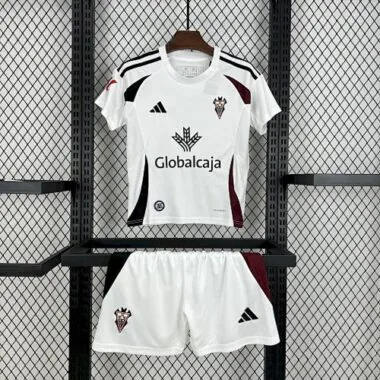 24-25 Albacete Home Kids Kit Soccer AAAAJersey