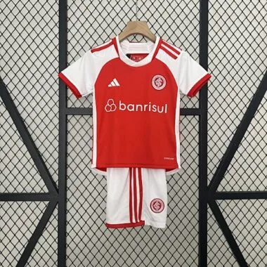 24-25 Internacional Home Kids Kit Soccer AAAAJersey