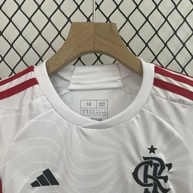 24-25 Flamengo Away Kids Kit Soccer AAAAJersey