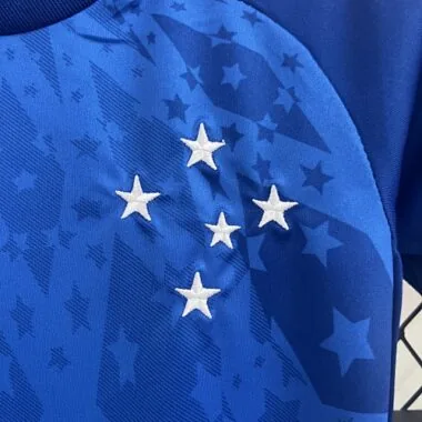24-25 Cruzeiro Home Kids Kit Soccer AAAAJersey