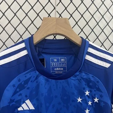 24-25 Cruzeiro Home Kids Kit Soccer AAAAJersey