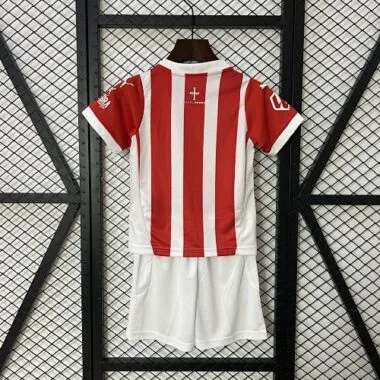 24-25 Sporting De Gijon Home Kids Kit Soccer