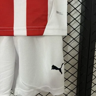 24-25 Sporting De Gijon Home Kids Kit Soccer