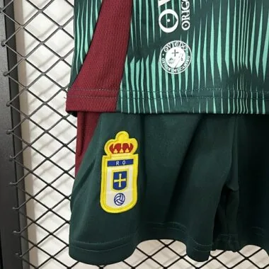 24-25 Oviedo Third Kids Kit Soccer