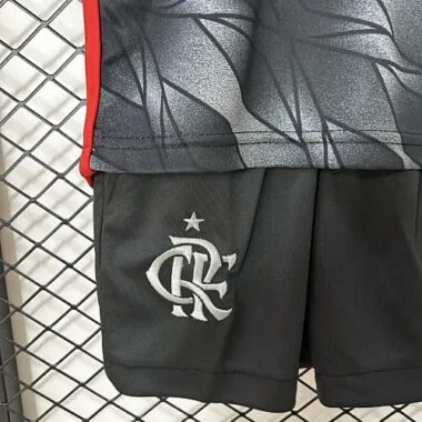 24-25 Flamengo Third Kids Kit Soccer AAAAJersey