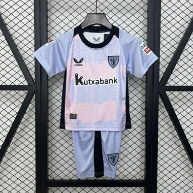 24-25 Athletic Bilbao Third Kids Kit Soccer AAAAJersey