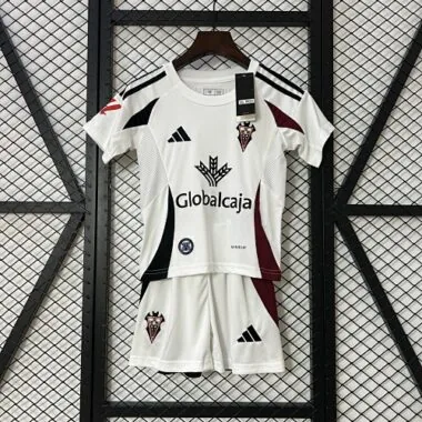 24-25 Albacete Home Kids Kit Soccer AAAAJersey