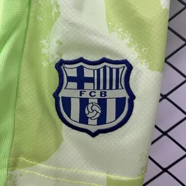 24-25 Barcelona Third Kids Kit Soccer AAAAJersey