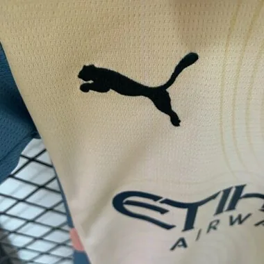 24-25 Manchester City Third Kids Kit Soccer AAAAJersey