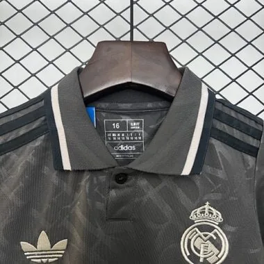 24-25 Real Madrid Third Kids Kit Soccer AAAAJersey