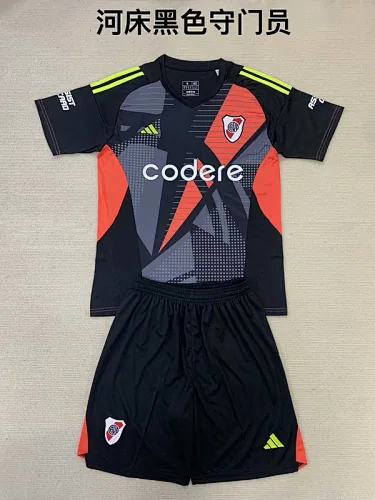 24-25 River Plate Goalkeeper Kids Kit Soccer AAAAJersey