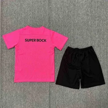 24-25 Lisbon Pink Kids Kit Training Jersey Soccer