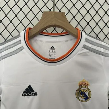 13-14 Real Madrid Home Retro Kid Kits Children Sets Jersey