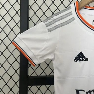 13-14 Real Madrid Home Retro Kid Kits Children Sets Jersey