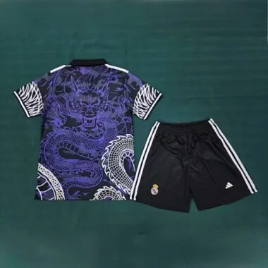 24-25 Real Madrid Specia Edition Kits Dragon Concept Blue Shirts Football