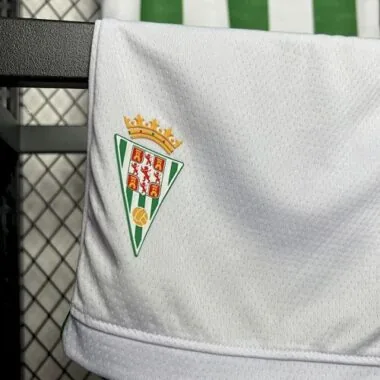 24-25 Cordoba FC: divise da bambino per le partite in casa, abbigliamento per ragazzi, calcio