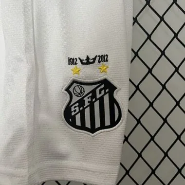 11-12 Santos Home Retro Kids Kit Size:16-28 Soccer Jersey