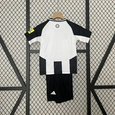 24-25 Newcastle United Home Kid Kits Youth Apparels Football