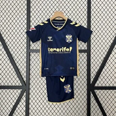 24-25 Tenerife Away Kid Kits Youth Apparels Football AAAAJersey Yupoo