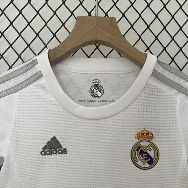 15-16 Real Madrid Home Retro Kids Kits Children Sets Football