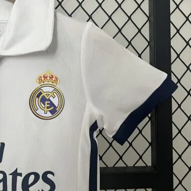 16-17 Real Madrid Home Retro Kid Kits Children Sets Best Jerseys Yupoo