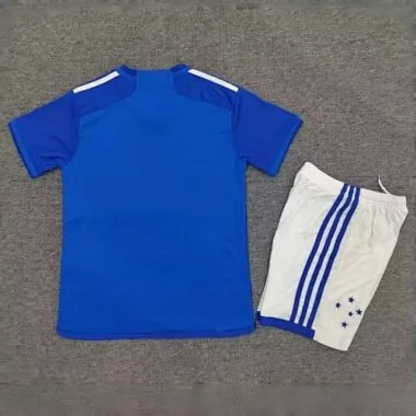 24-25 Cruzeiro Home Kid Kits Youth Apparels
