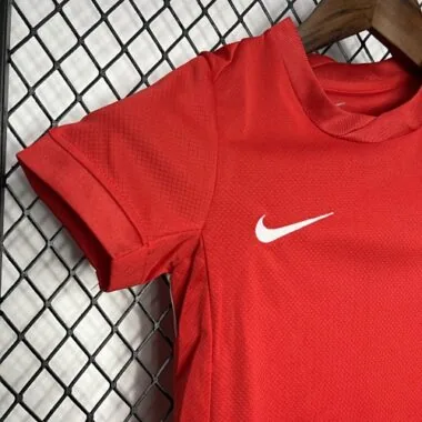 2024 Turkey Away Kid Kits UEFA Euro Youth Apparels Football