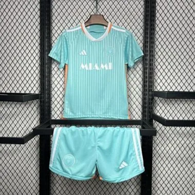 24-25 Inter Miami Third Kid Kits Youth Apparels Sport AAAAJersey Yupoo