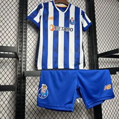 24-25 Porto Home Kid Kits Youth Apparels Sport