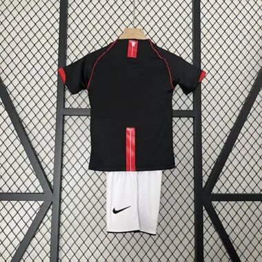 07-08 Manchester United Away Retro Kids Kits Children Sets Football