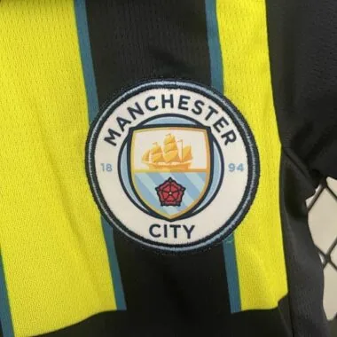 24-25 Manchester City Away Kid Kits Youth Apparels