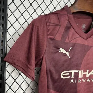 24-25 Manchester City Third Kid Kits Youth Apparels Sport