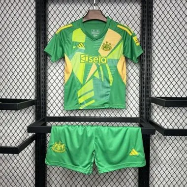 24-25 Newcastle First Goalkeeper Kid Kits Youth Apparels Football AAAAJersey Yupoo