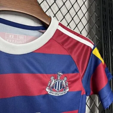 24-25 Newcastle Away Kid Kits Youth Apparels Football